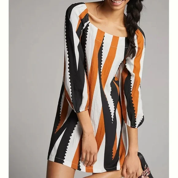 metallic evening dress Long Sleeve Metallic Jersey Evening Gown in Copper Bronze